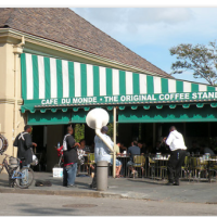 Cafe Du Monde ...   New Orleans  "Americas Greatest Cafe"